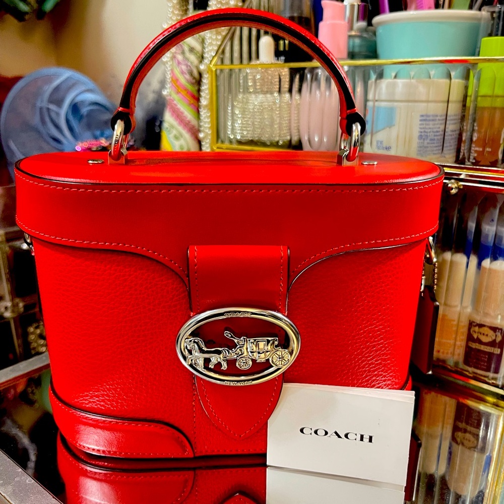 Coach Georgie Gem Vanity Case Bag